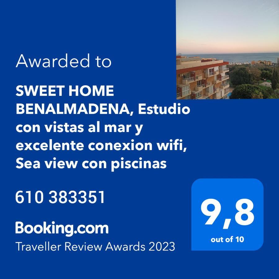 Sweet Home Benalmadena, Estudio Con Vistas Al Mar Y Excelente Conexion Wifi, Para No Fumadores, Con Piscinas, Sea Views, With Swimming Pools, Completely Renovated, Ideal For Older People, Bright With Morning Sun, No Smoking Экстерьер фото